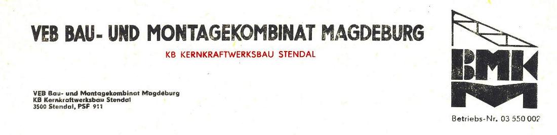 Logo BMK Magdeburg, KB Stendal 